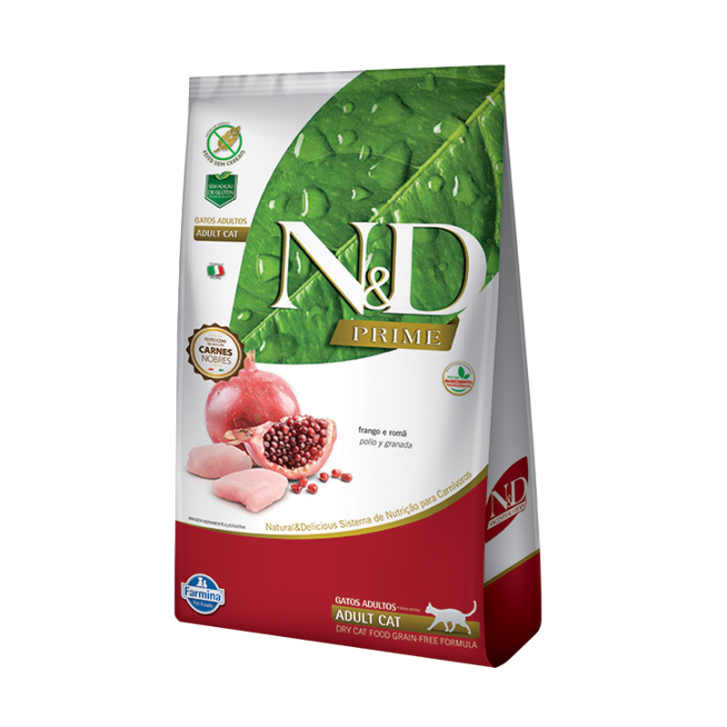 Producto ALIM GATO N&D POLLO GRANADA KITTEN 7.5KG