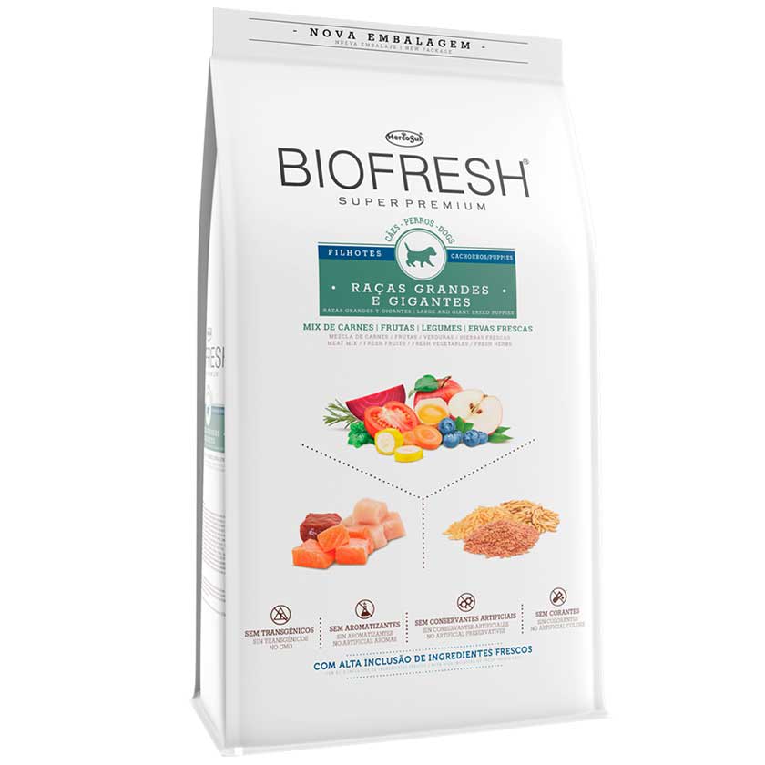 Producto ALIM PERRO BIOFRESH RAZAS GRANDES CACHORRO 3 KG
