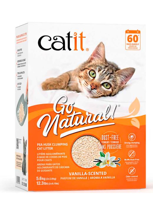 Producto ARENA SANITARIA CATIT GO NATURAL 5.6KG VAINILLA
