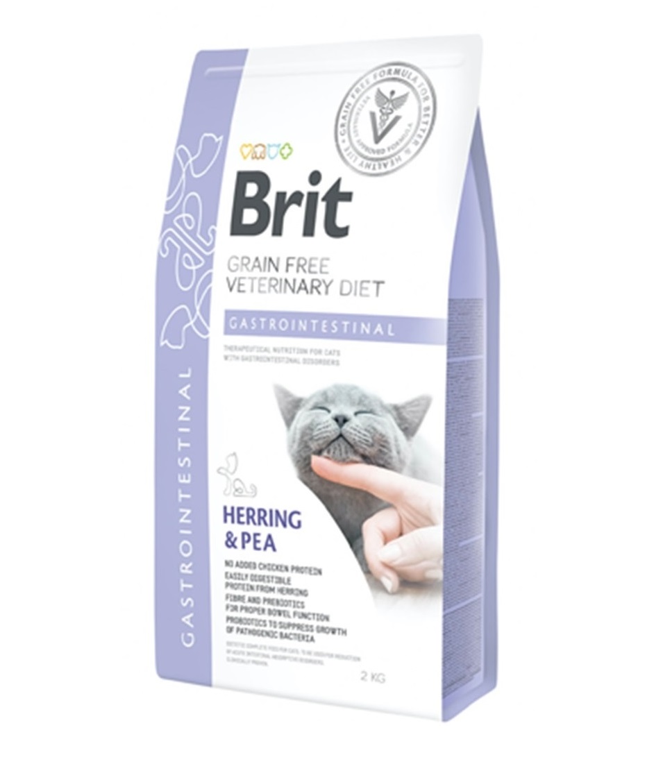 Producto ALIM GATO BRIT CARE GRAIN FREE VD GASTROINTESTINAL 2KG