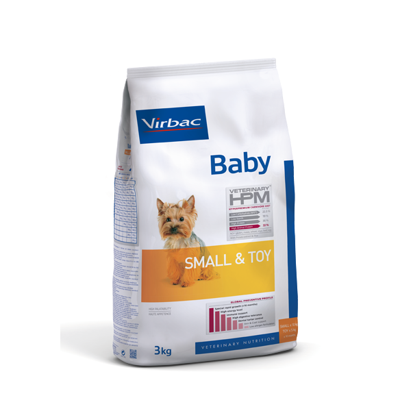 Producto ALIM PERRO VIRBAC BABY DOG SMALL TOY 3KG