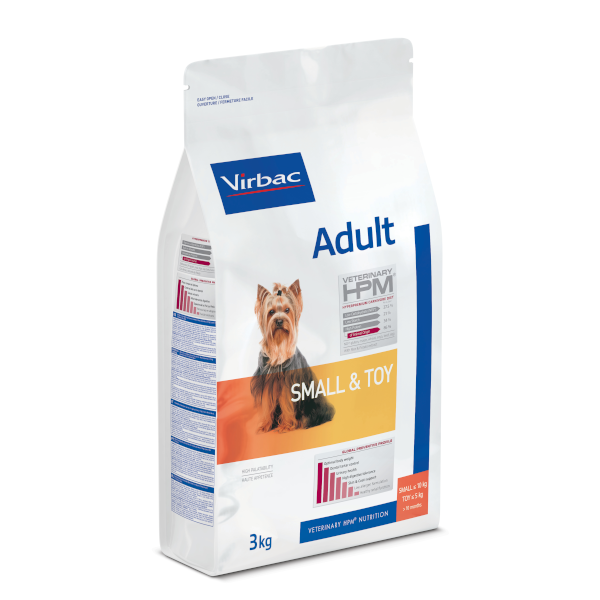 Producto ALIM PERRO VIRBAC ADULTO SMALL &TOY  3KG
